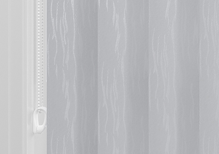 Subtle Grain, Grey Mist - Vertical Blind - Image 8